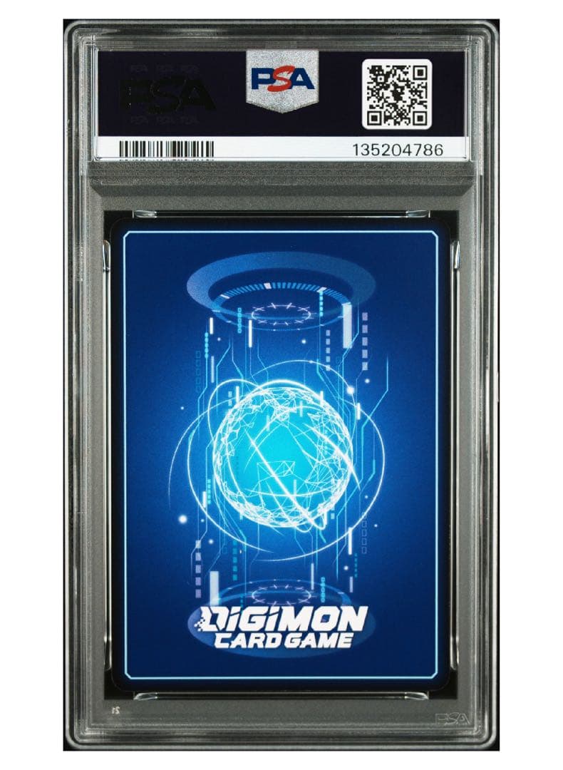 世界2枚《PSA10》デジモンカード アルファモン パラレル BT22