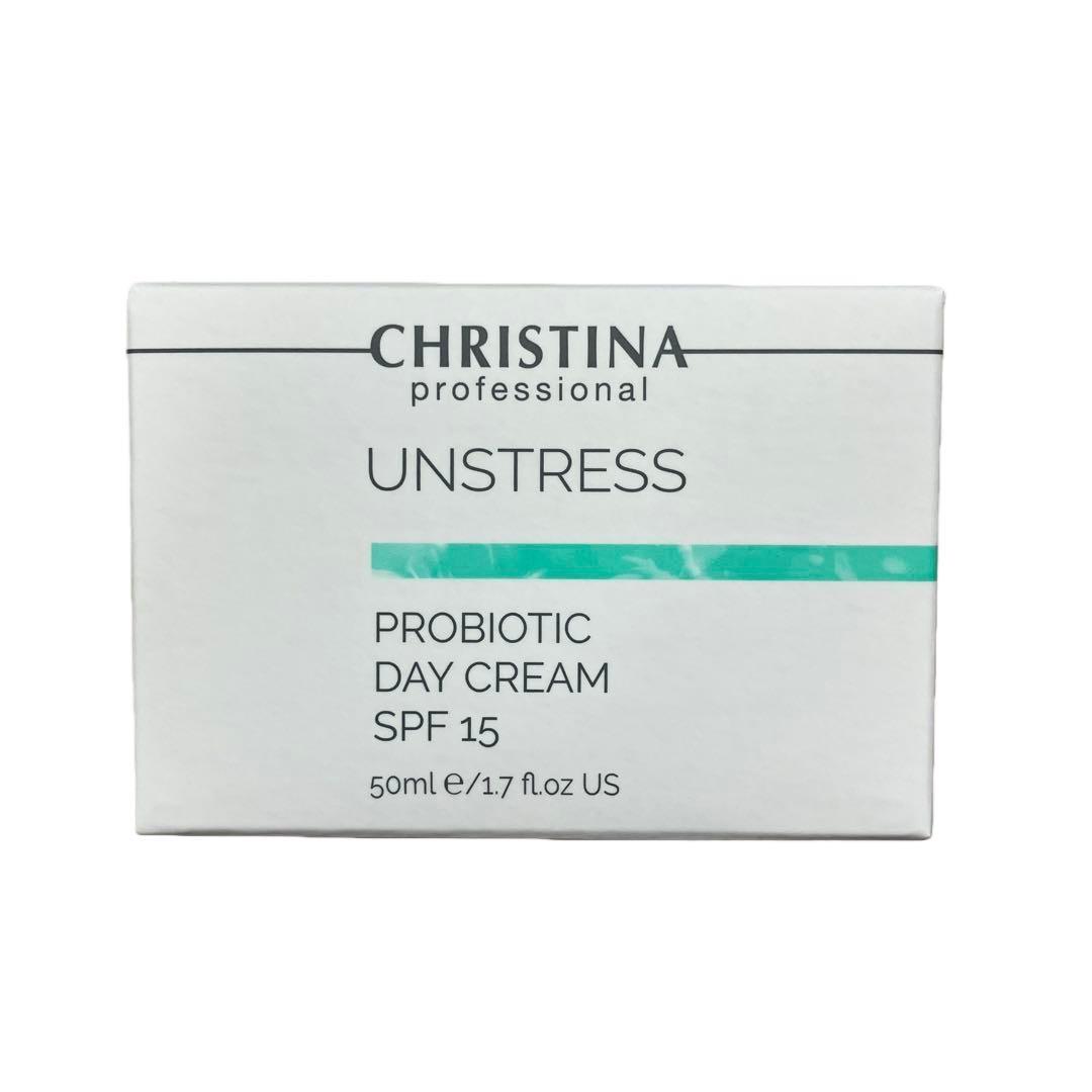 新品　クリスティーナ　アンストレス　プロバイオティック　デイクリーム　SPF15
