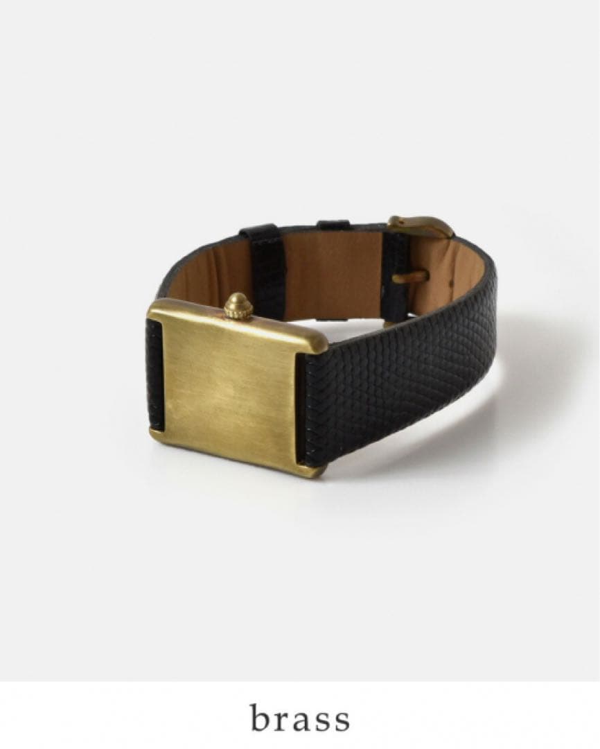 TOKI 時計型ブレスレット リザードベルト オーラリー コモリ アプレッセ