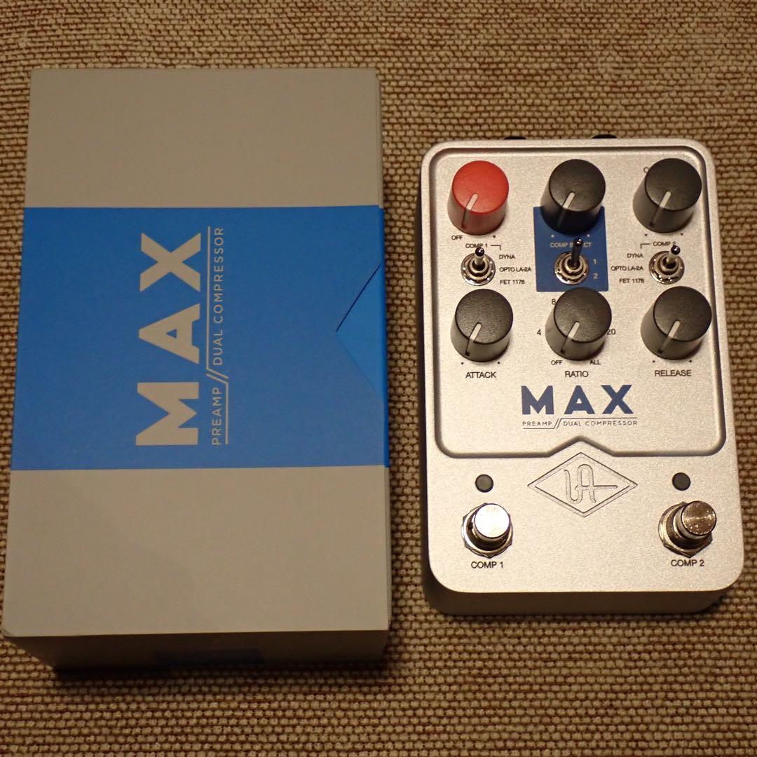 ギター UAFX MAX Amazon | UNIVERSAL AUDIO UAFX MAX Preamp & Dual Compressor UAFX