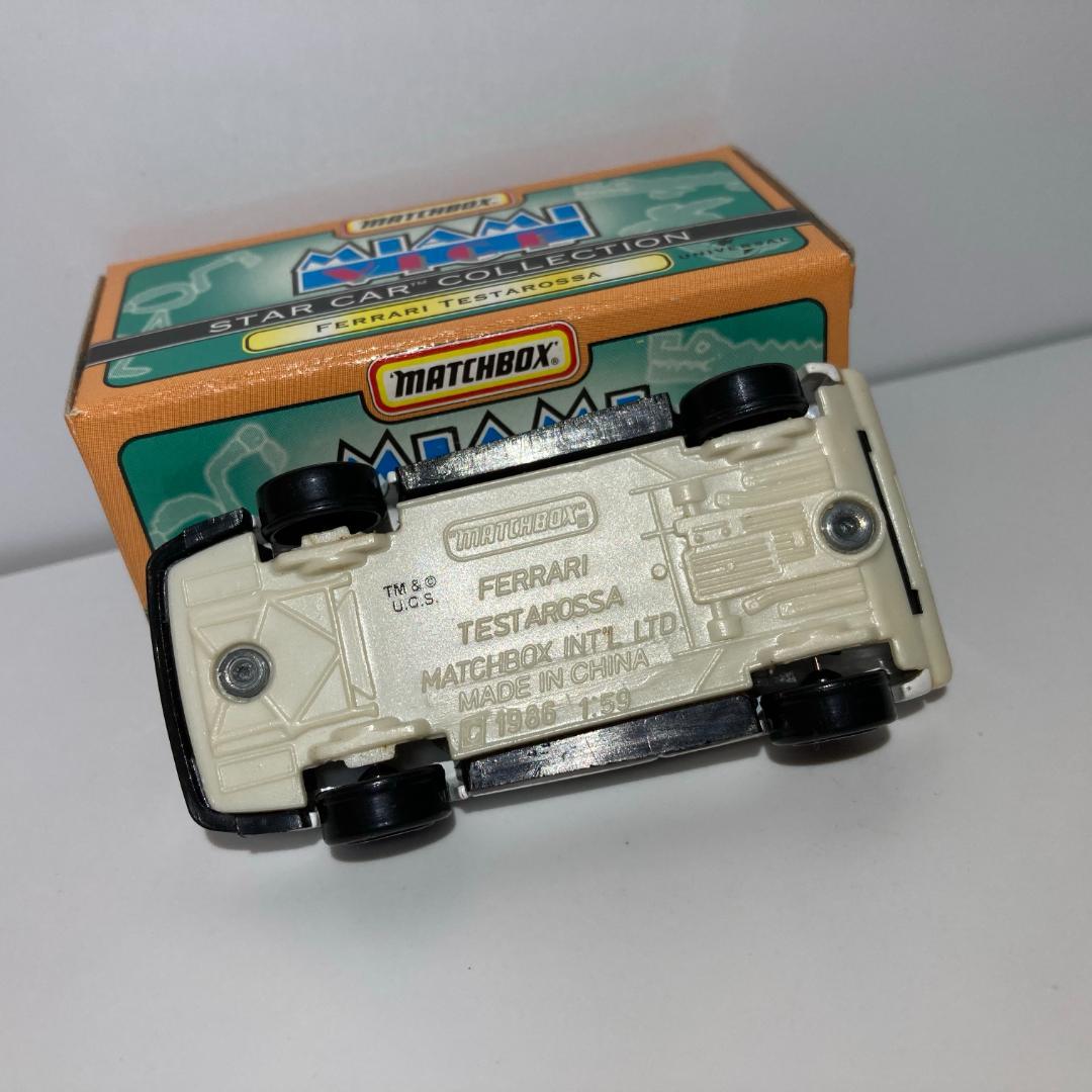 マッチボックス マイアミバイス フェラーリ テスタロッサ - メルカリ
