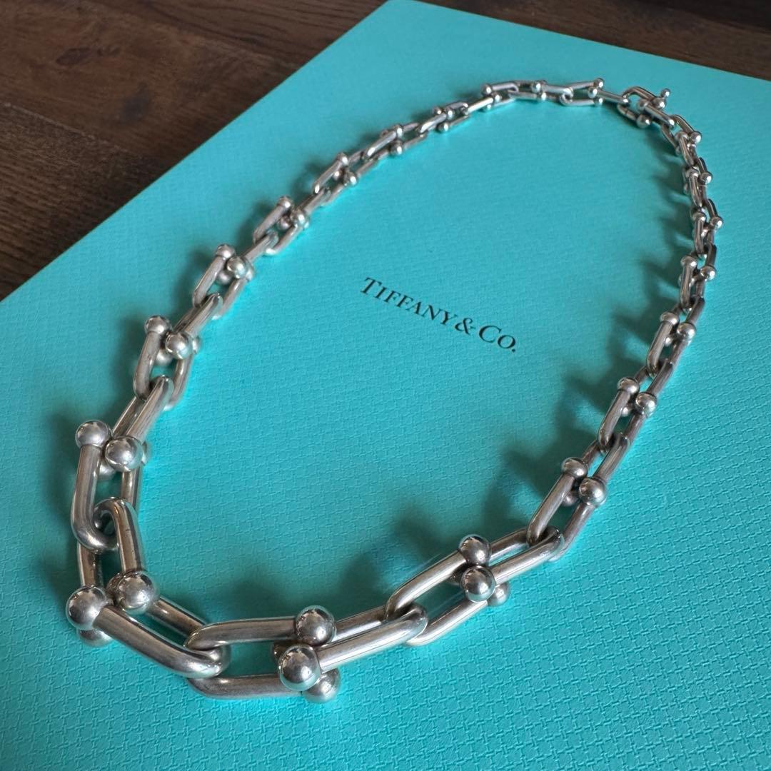 Tiffanyティファニー ハードウェア グラジュエイテッド リンク ネックレス