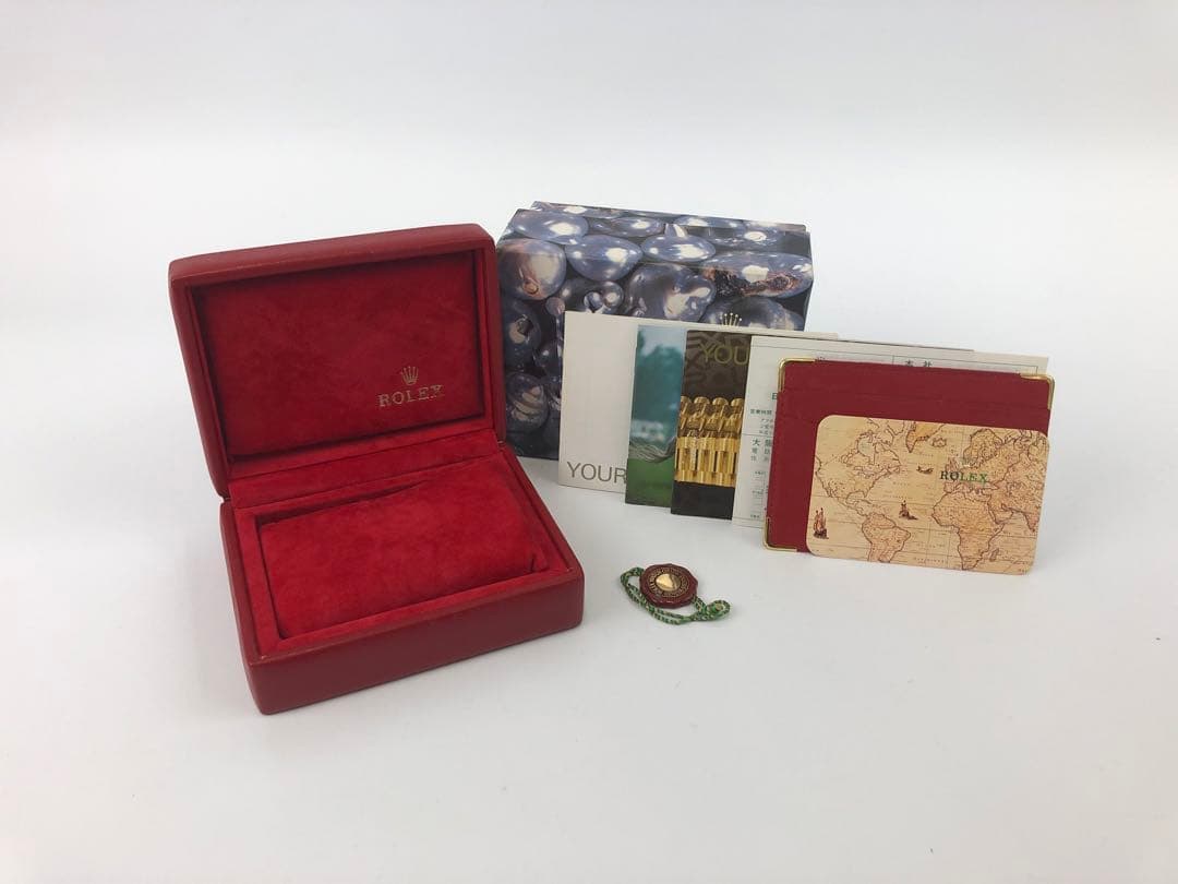 チ*認様 ロレックス　空き箱　外箱　内箱　取説　小冊子　カードケース　カレンダー