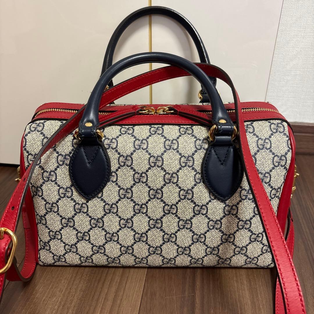 Gucci GG柄 ボストンバッグ