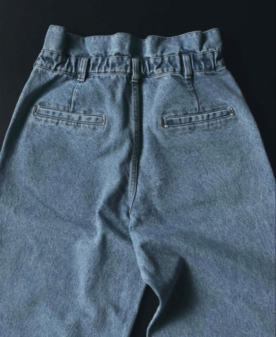 anuke アンヌーク Waist Tuck Denim 38サイズ - メルカリ