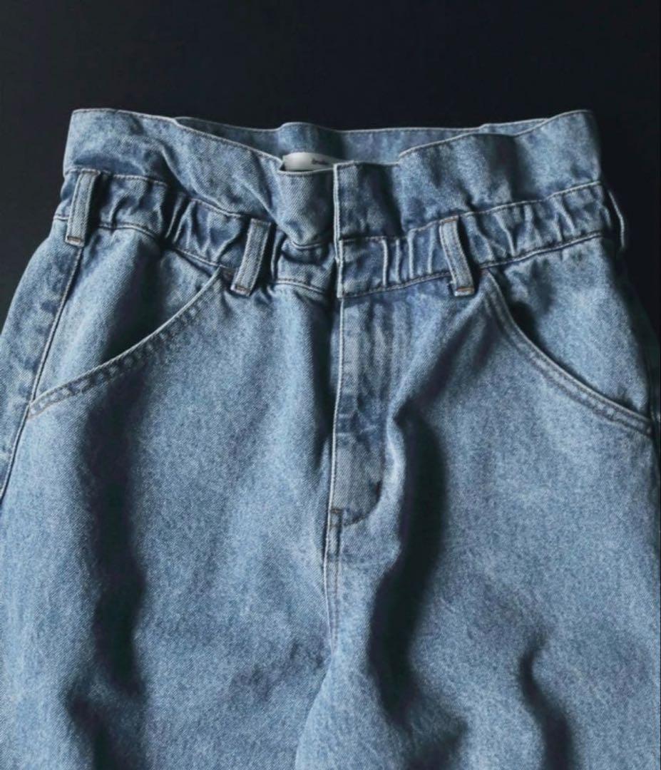 anuke アンヌーク Waist Tuck Denim 38サイズ - メルカリ