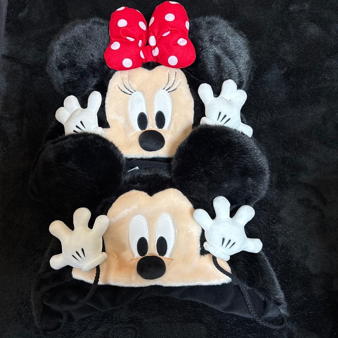ミッキーミニーファンキャップペアセット