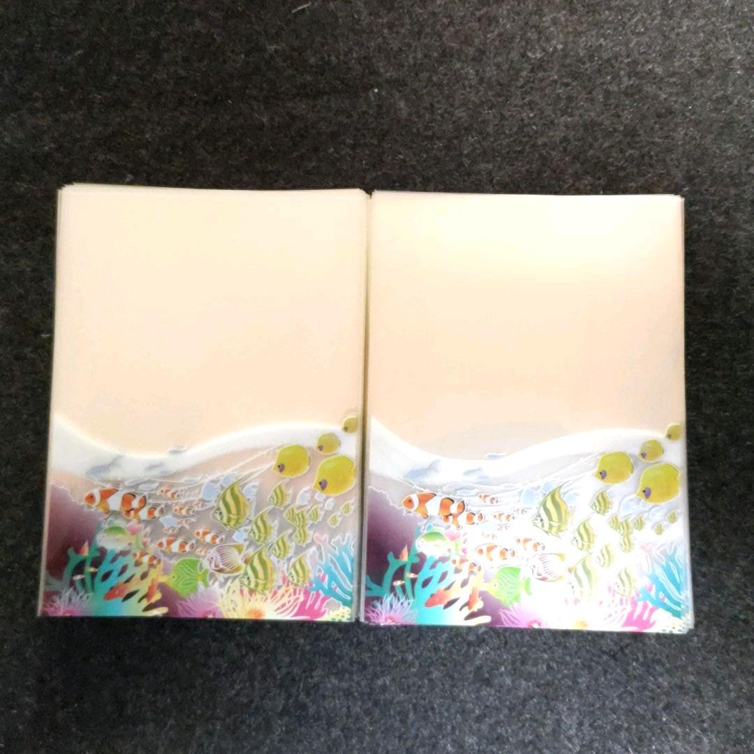 絶版　ブロッコリー　キャラクタースリーブ　フルカラーカードプロテクター　魚群 ブロッコリースリーブプロテクター ハードクリア S[BSP-22