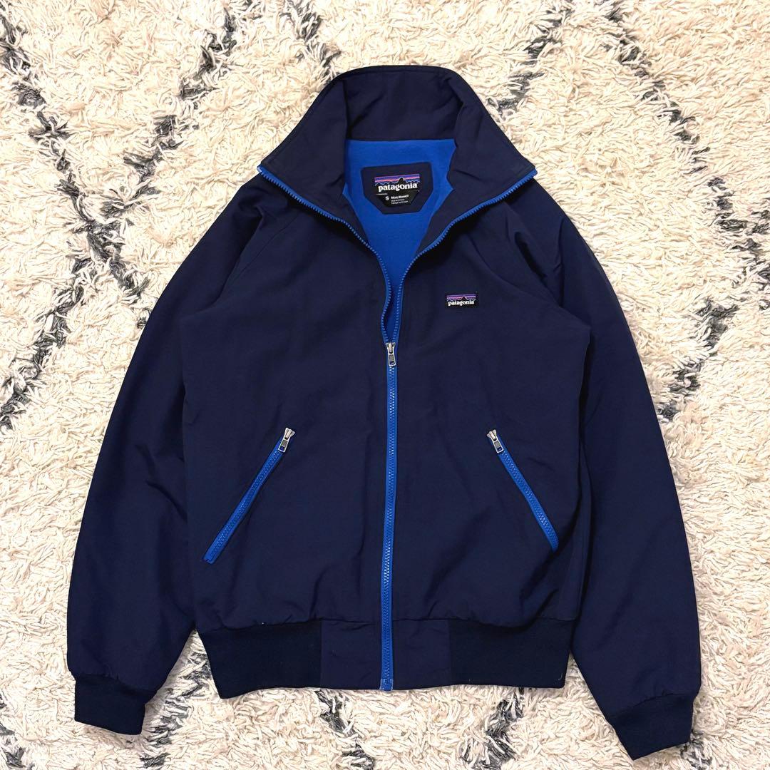 patagonia パタゴニア　シェルドシンチラ　フリース　Sサイズ　ネイビー