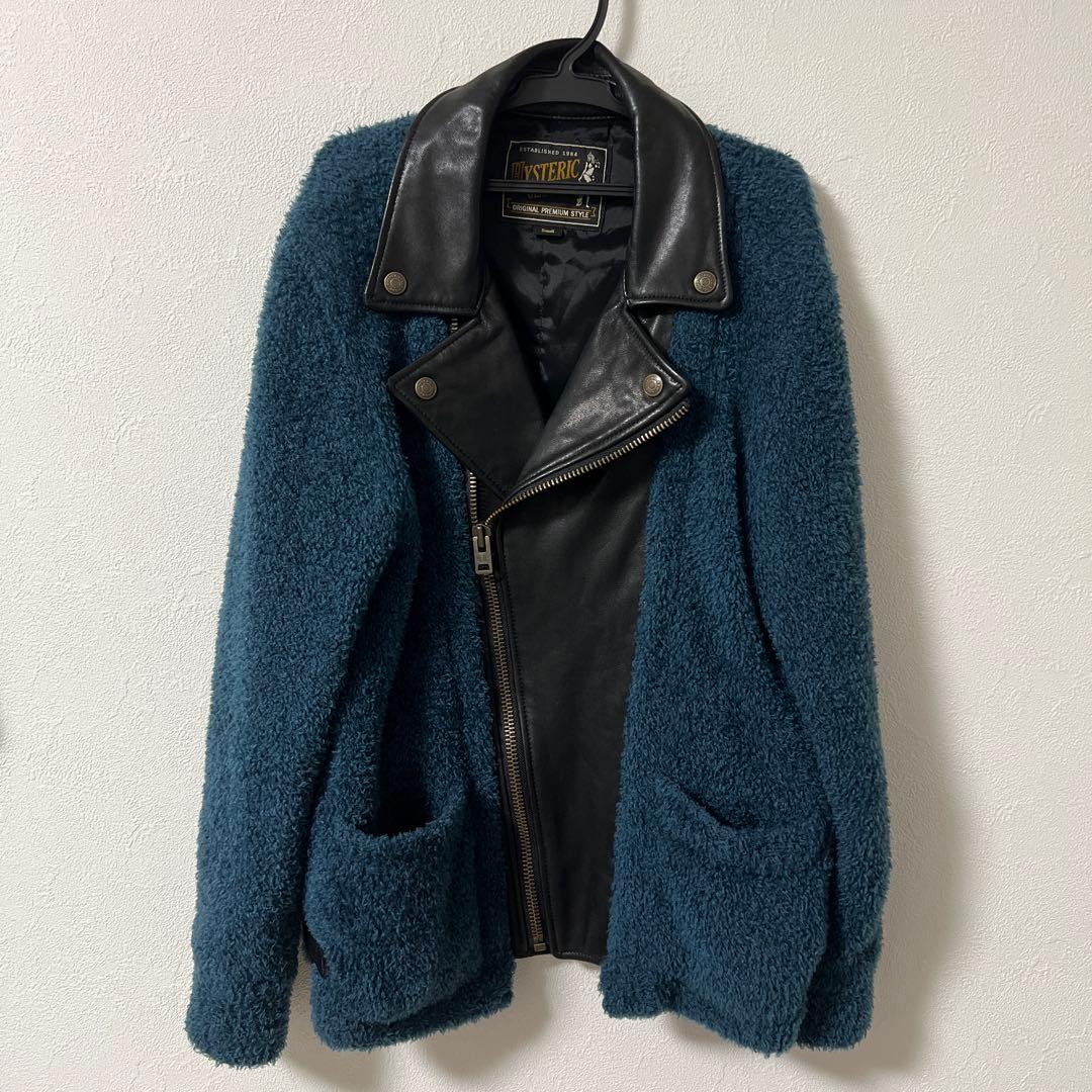 HYSTERIC GLAMOUR ダブルライダースジャケット Sサイズ