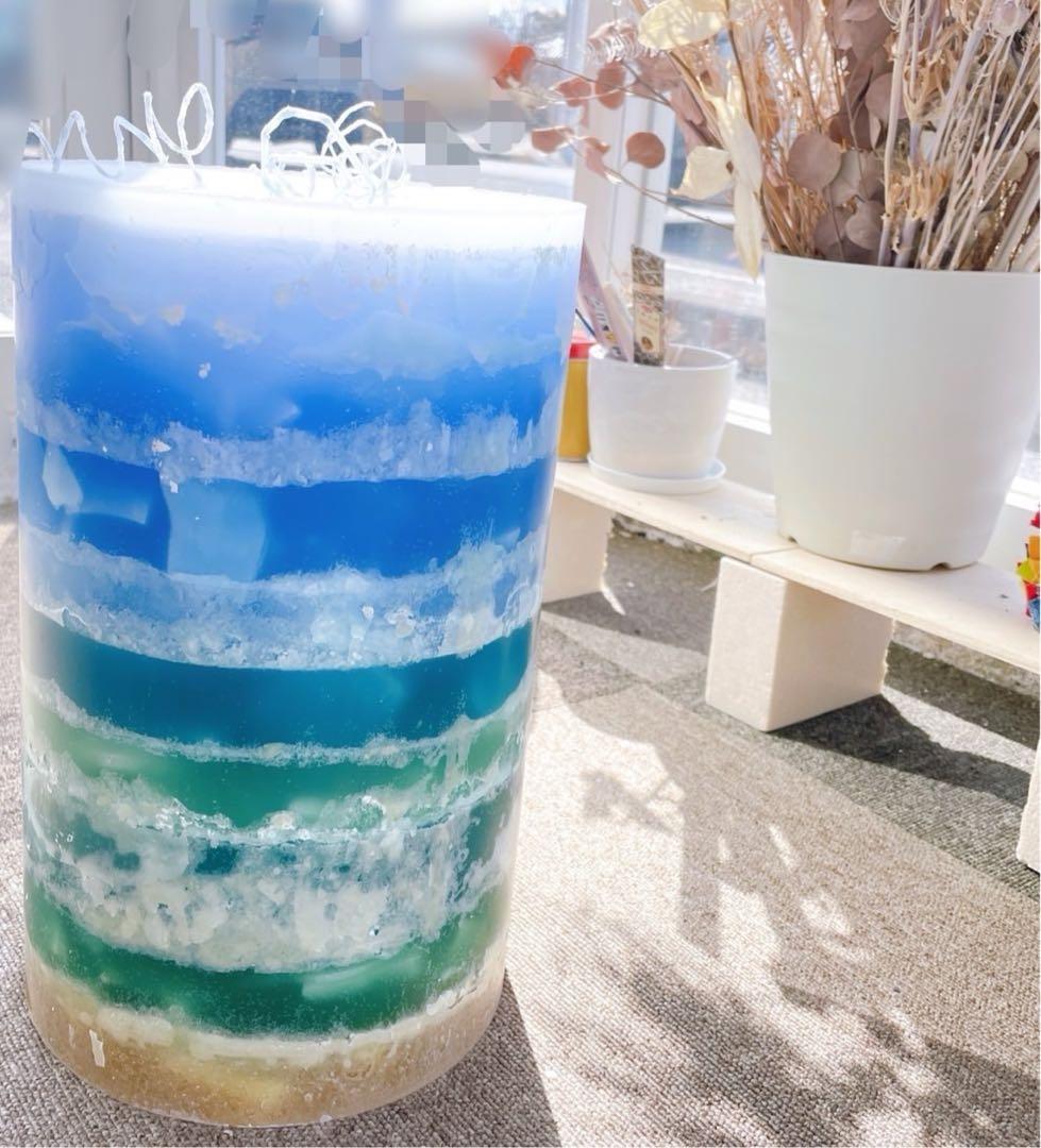 超ビッグキャンドル❗️巨大　結婚式　ディスプレイ　海　サーフ　店