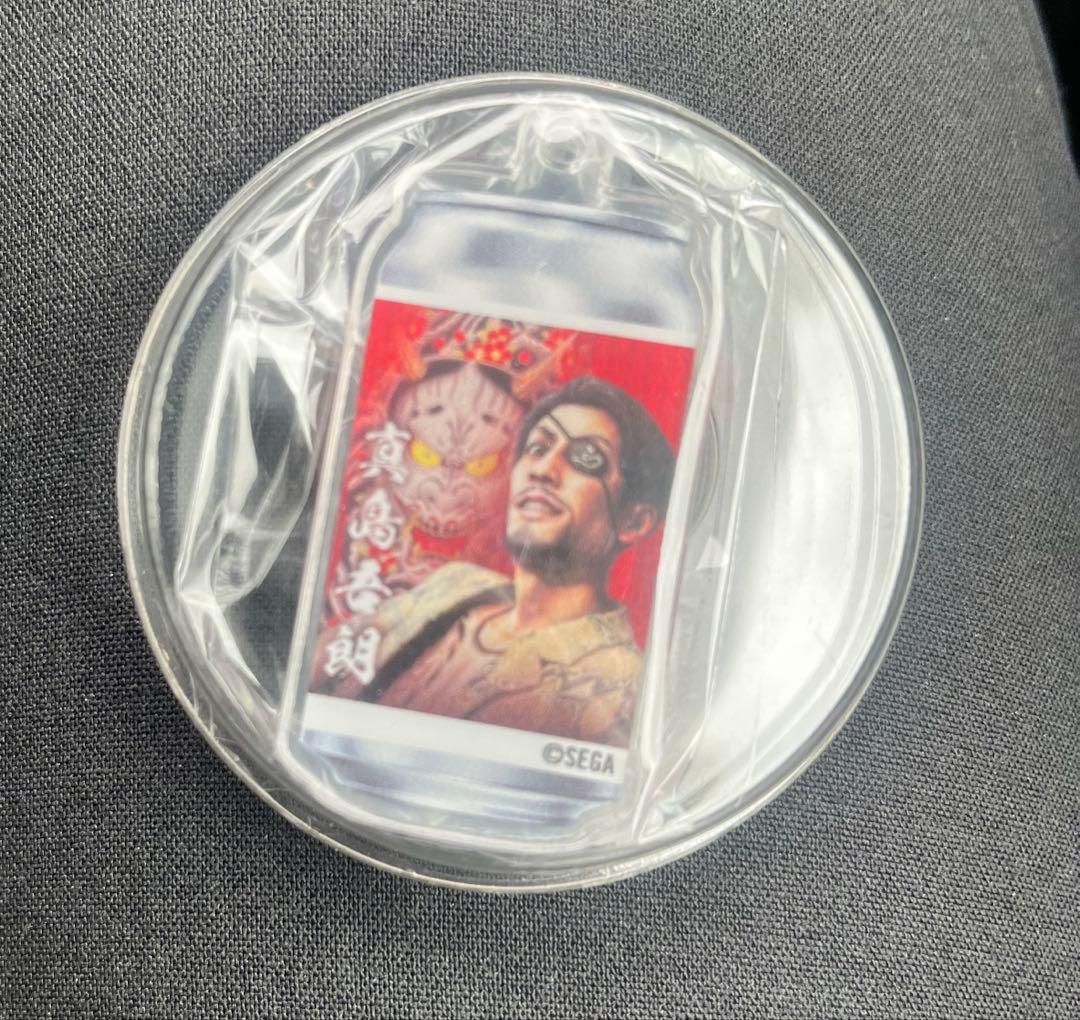 龍が如く 真島吾朗 ラベル缶 アクキー - メルカリ