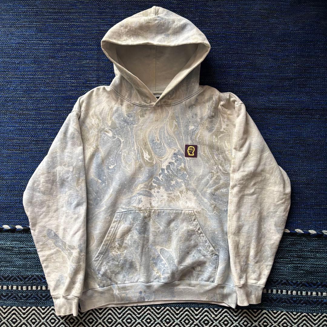 Brain dead Marble Dye Hoodie パーカー