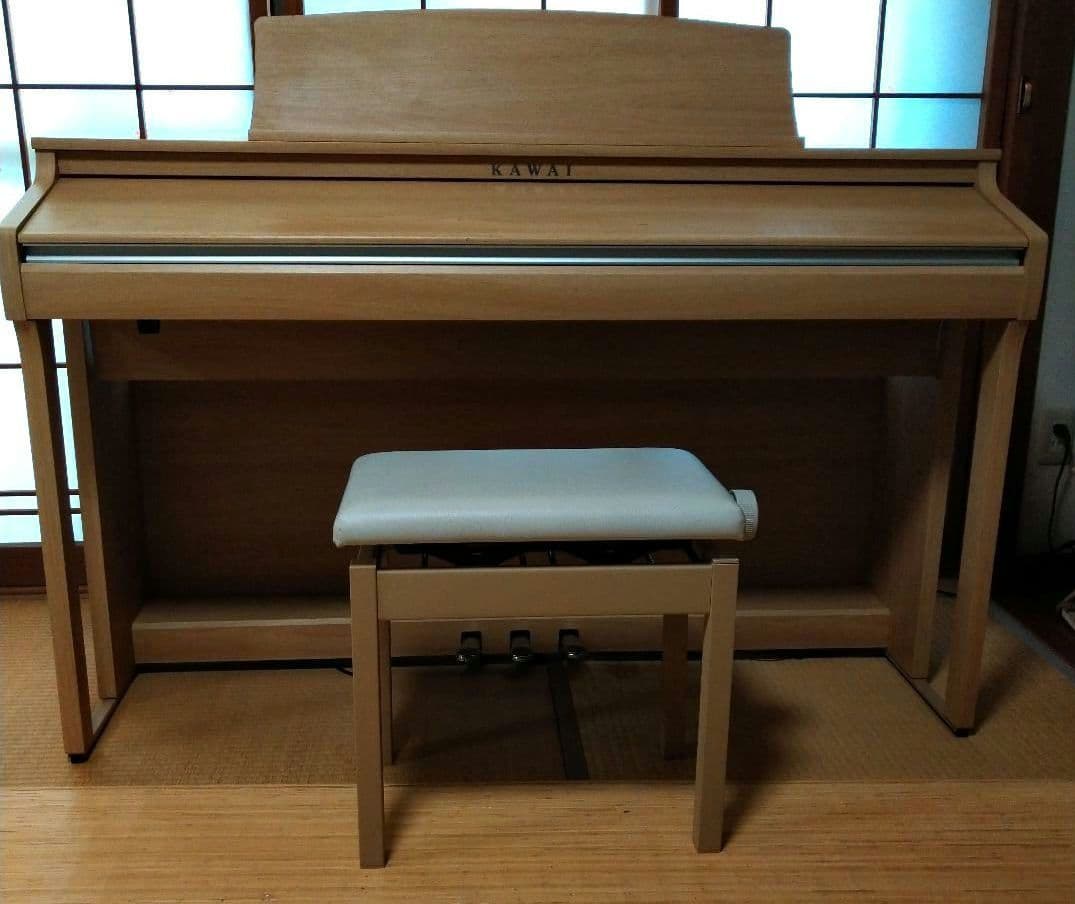 カワイ　KAWAI CA48LO　2018年製 カワイ電子ピアノCA48LO花柄 | 白いピアノ専門 オギノピアノ工房