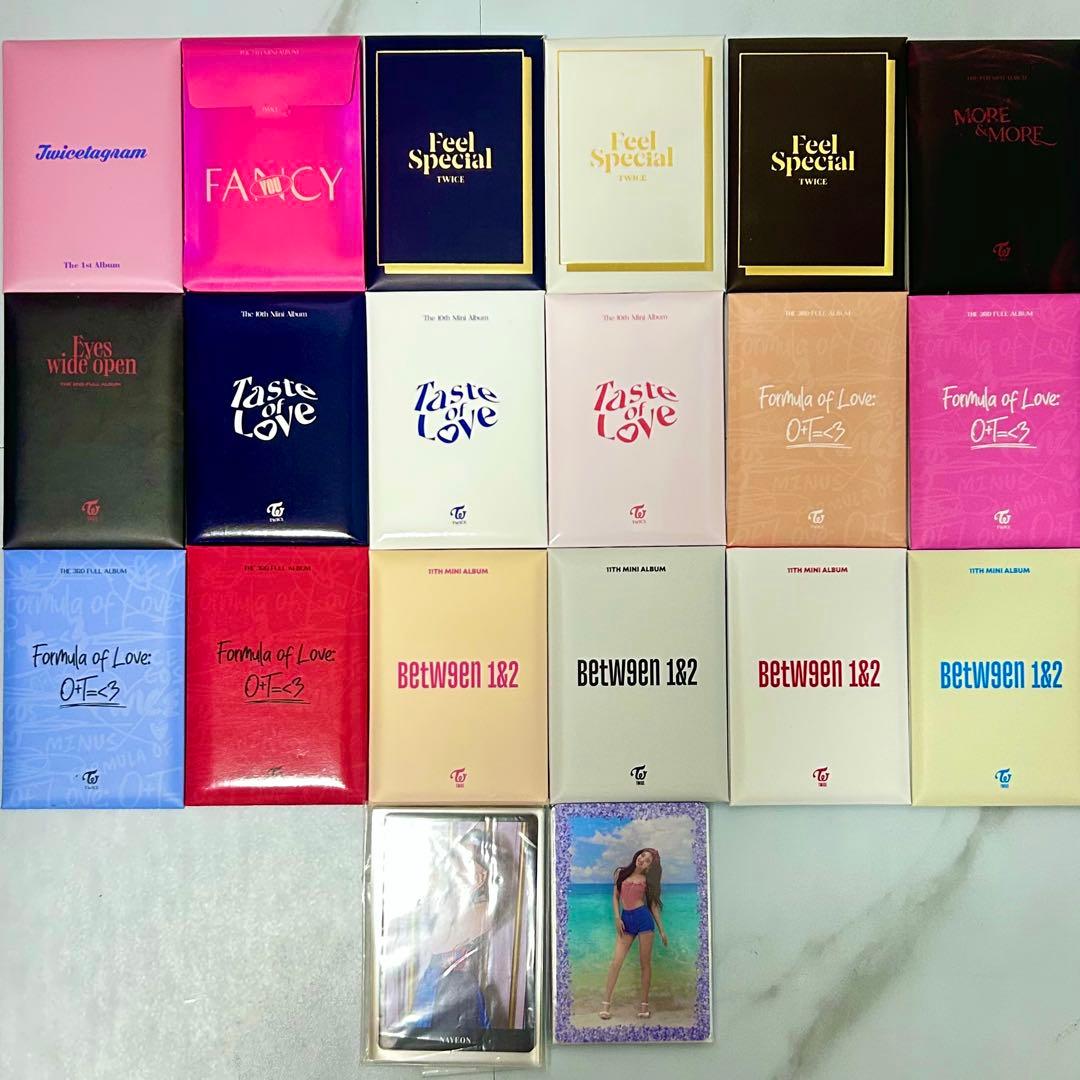 ⭐️レア品　TWICE 初回限定トレカ　20個まとめ売り