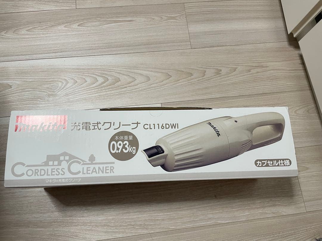 マキタ　充電式クリーナー　CL116DWI