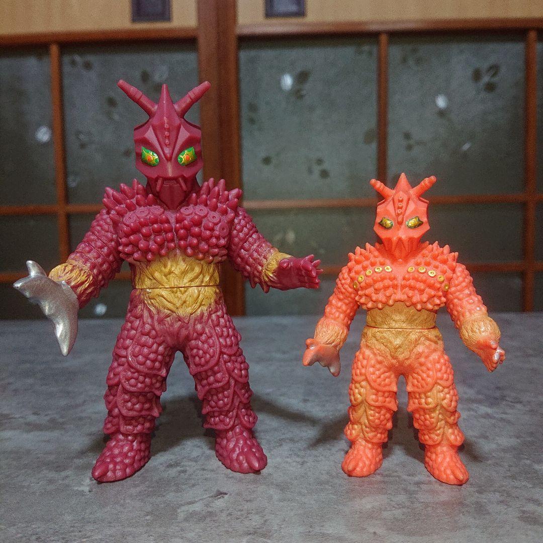 絶版/巨大ヤプール ソフビ セット