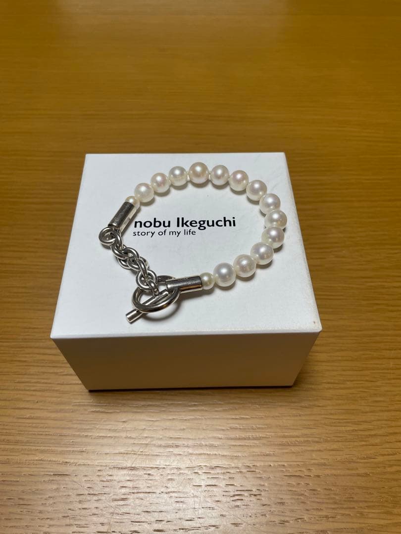 ノブイケグチ silver925 本真珠ブレスレット 永瀬廉 - メルカリ