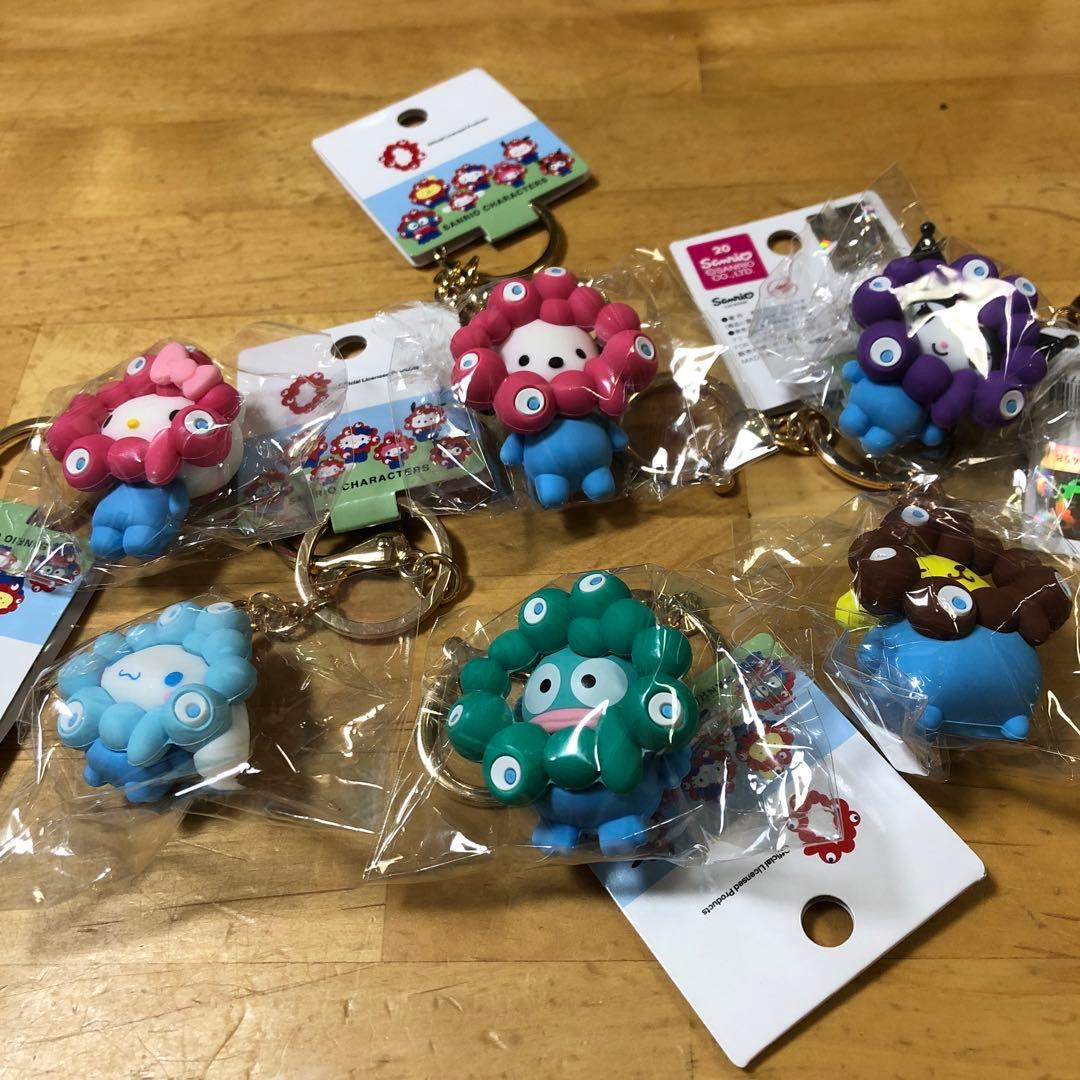 サンリオ　ミャクミャク　なりきりキーホルダー　マイメロ以外　6種セットパステル