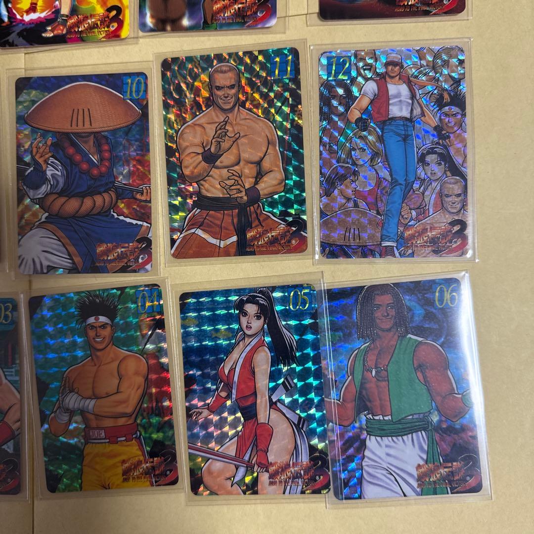 餓狼伝説3 カードダス コスモス SNK YUU 24種 フルコンプ - メルカリ