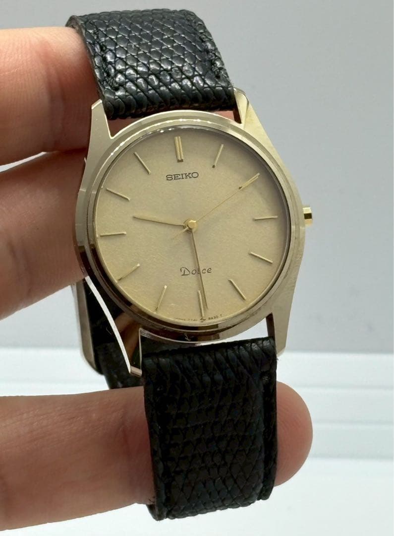 時計 SEIKO DOLCE 7741-6020 TUNGSTEN CARBIDE