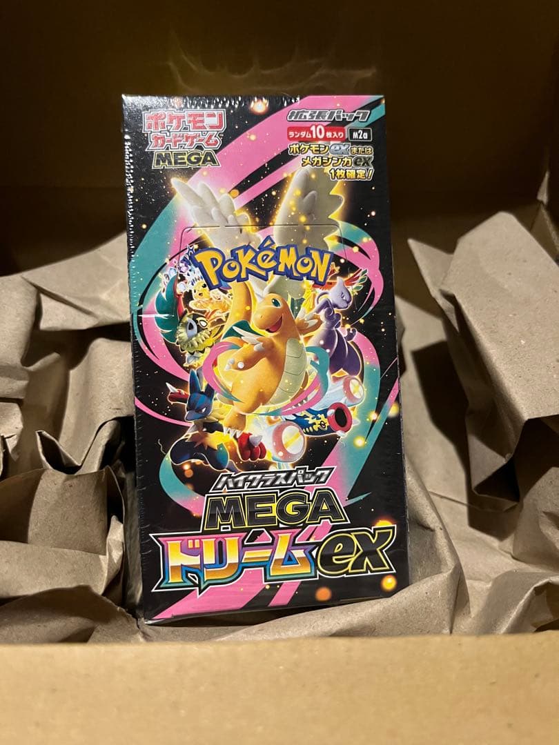 ポケモンカードゲーム MEGAドリームex BOX【シュリンク付き】