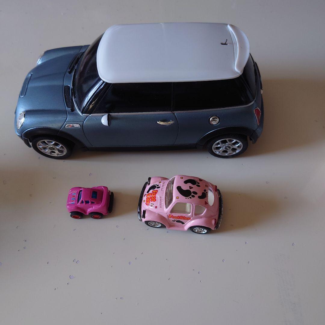 ミニクーパー・ムーヴ。SONIKA・ハスラー・チョロQピンク大・小セット チョロQ Q-09 スズキ ハスラー（ピンク） : ミニカーショップケン