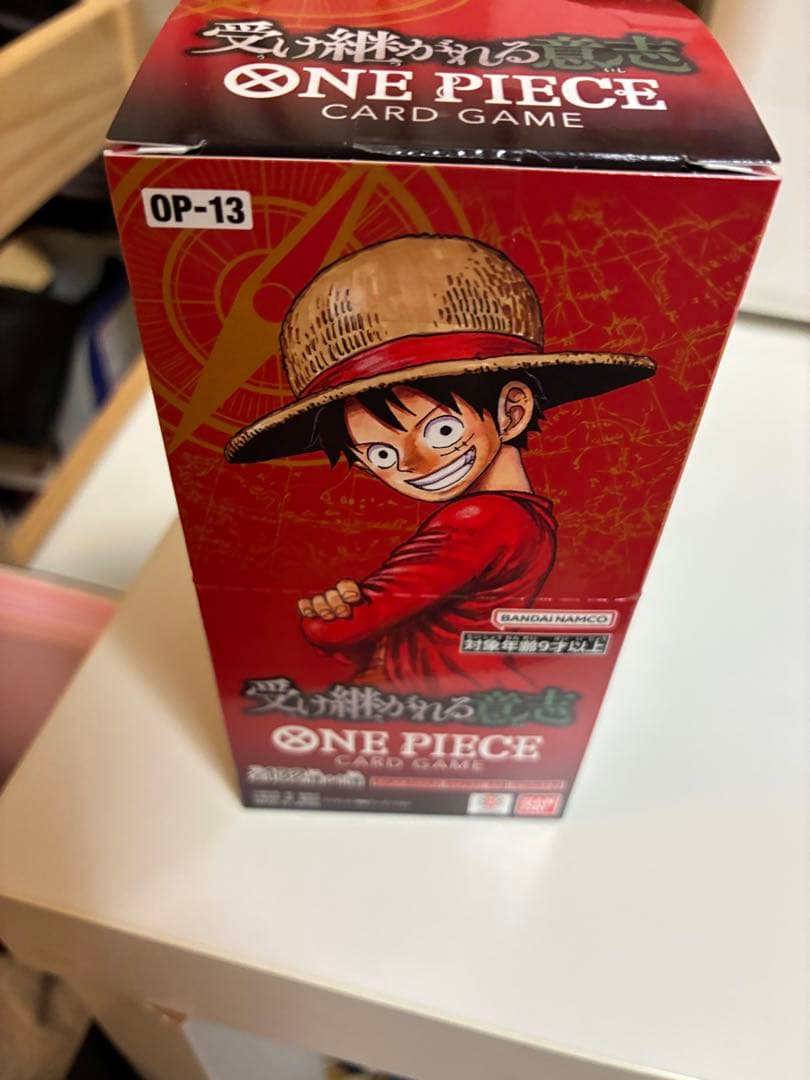 ONE PIECE カードゲーム 受け継がれる意志1BOXテープカット - メルカリ