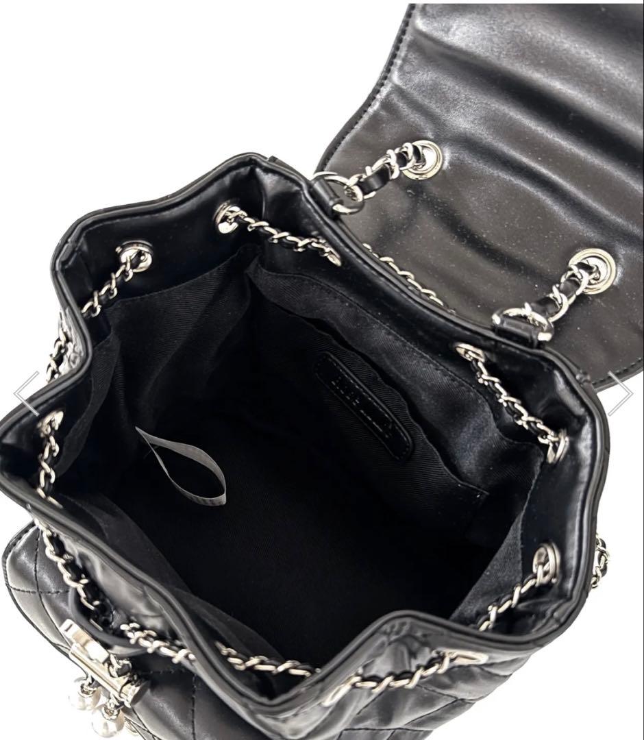 ロゼミューズ 大谷映美里 Quilting bijou backpackブラック - メルカリ