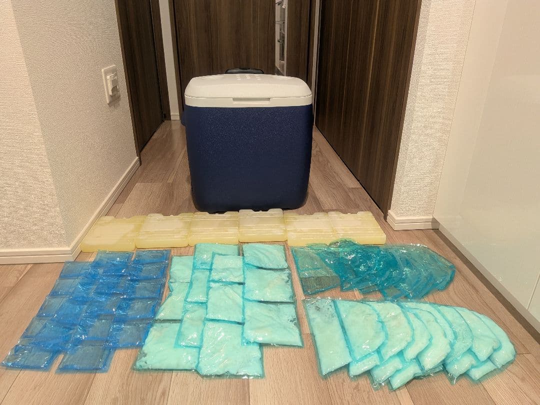 【一式あり】愛帽　頭皮冷却　4キャップ分