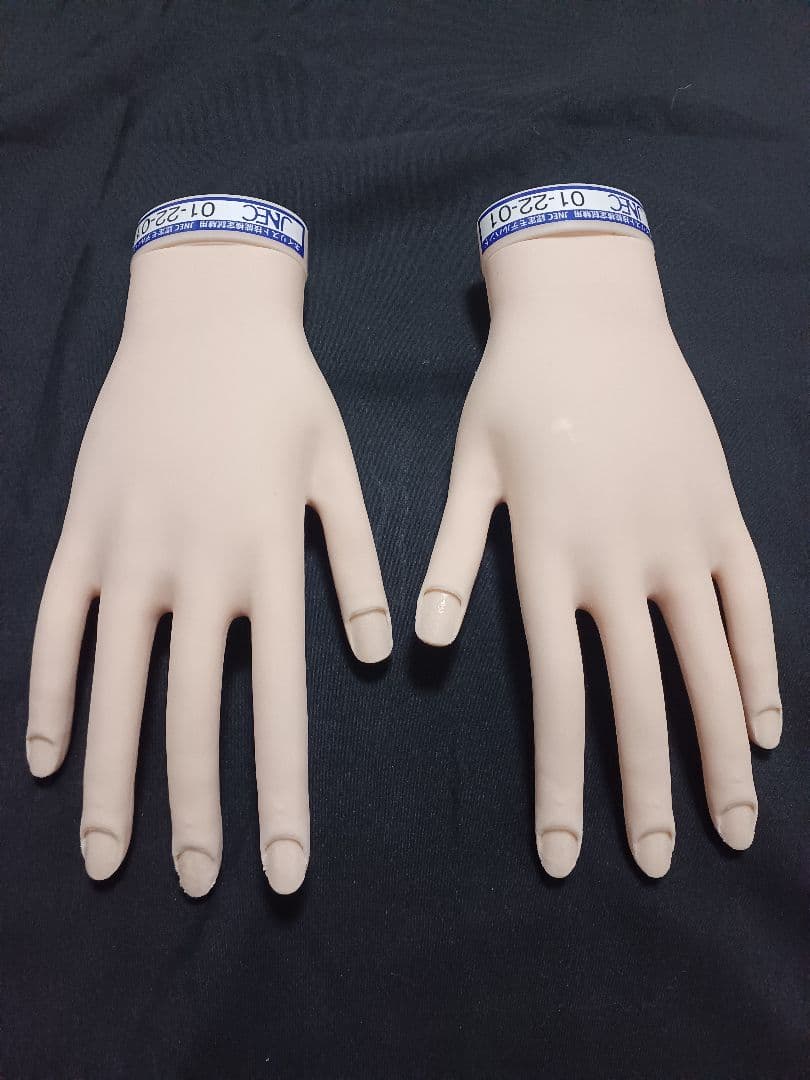 ネイル検定 認定モデルハンド STモデルハンド /両手セット（JNEC 第1期認定モデルハンド