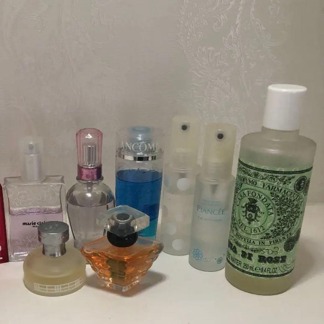 香水、コスメまとめて！8点　バーバリー 、ランコム、サンタマリアノヴェッラ