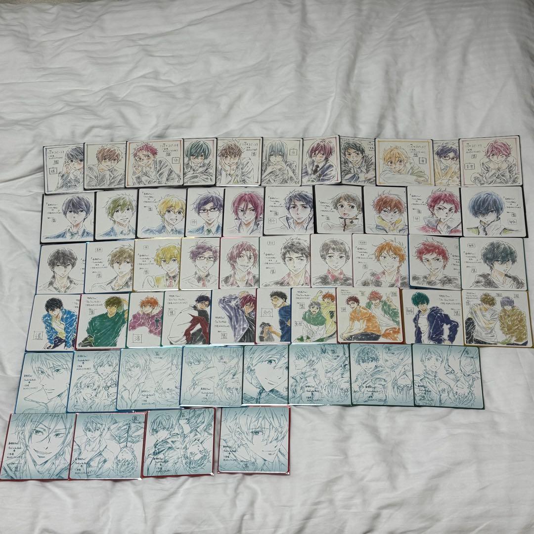 劇場版 Free!シリーズ 入場者特典 イラストデザインコースター 全種 数量限定 入場者プレゼント配布決定！