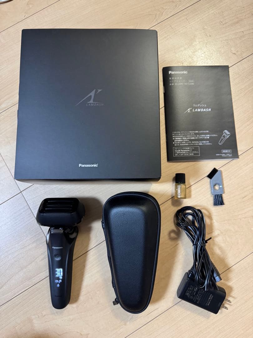 パナソニック ラムダッシュ 6枚刃 洗浄器付きES-LS9N-K