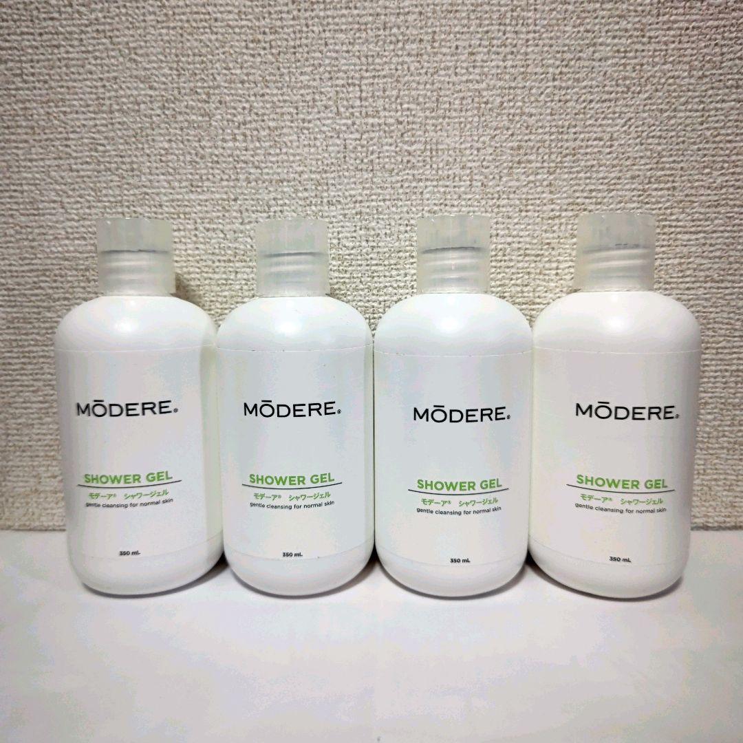 モデーア シャワージェル ４本セット(ポンプ付き)