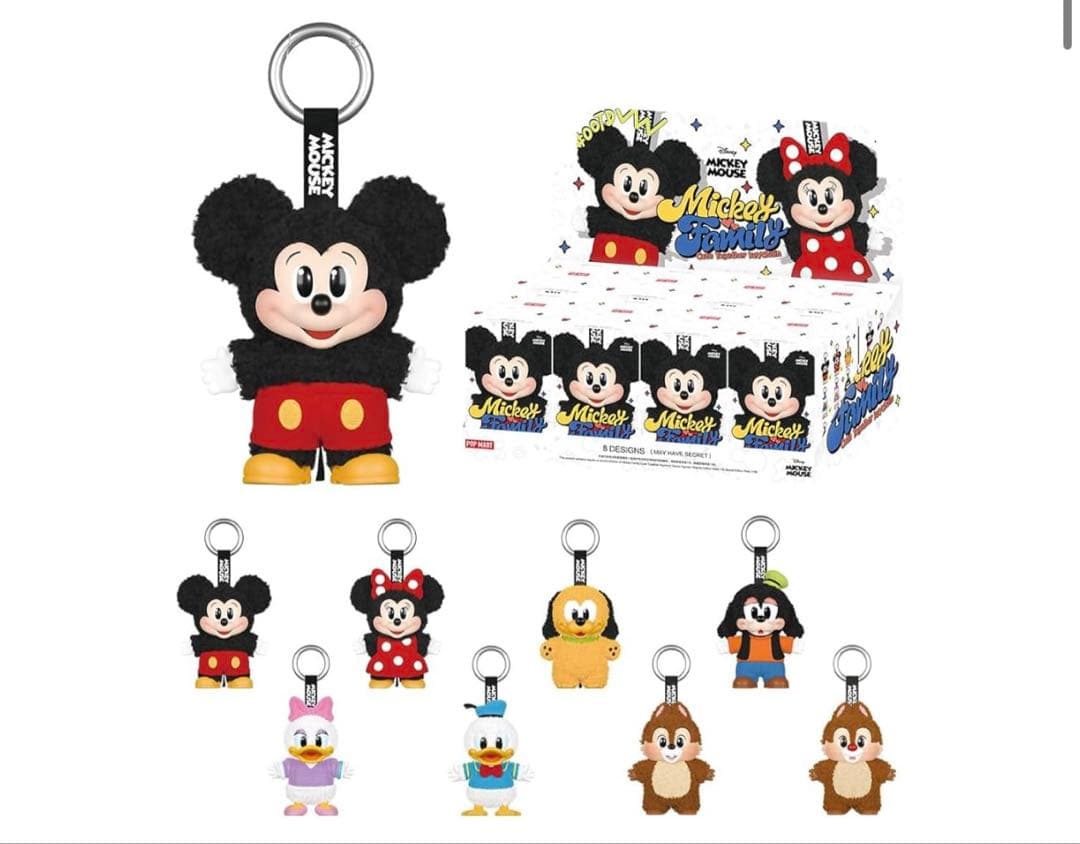 Mickey Family アソートボックス未開封　popmart