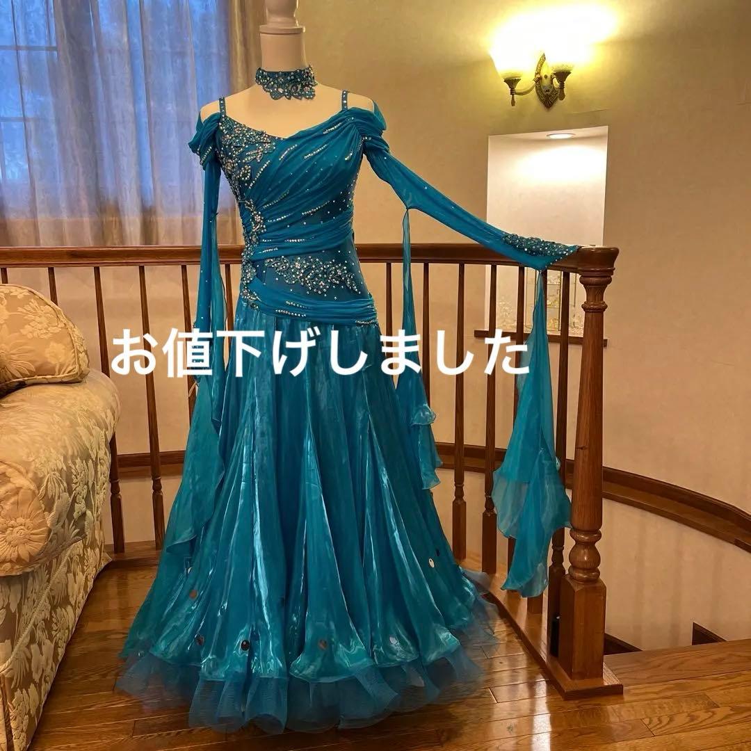 社交ダンス　スタンダードドレス Garuda SHOP レディース社交ダンスドレス モダン競技ドレス ワルツ