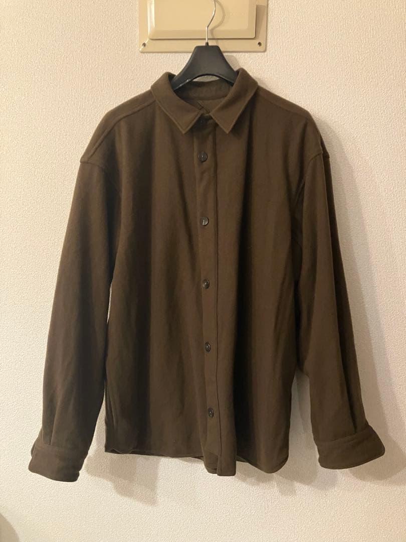 ポスタルコ フリーアームボタンジャケット ソリッドウール