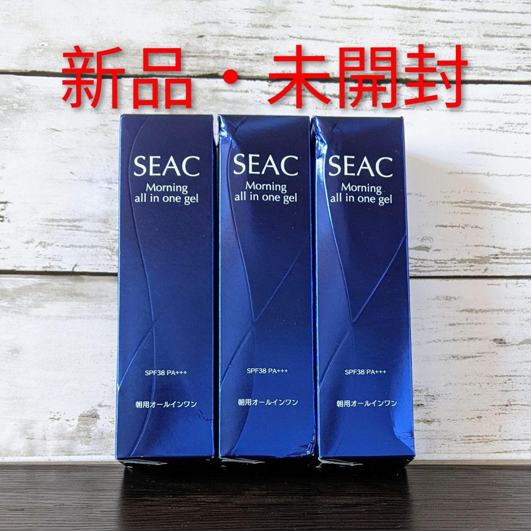 【新品未開封】SEAC　シーク朝用オールインワンゲル50ｇ×3個セット シーク シワ改善 朝用オールインワン | 世田谷自然食品【公式通販】