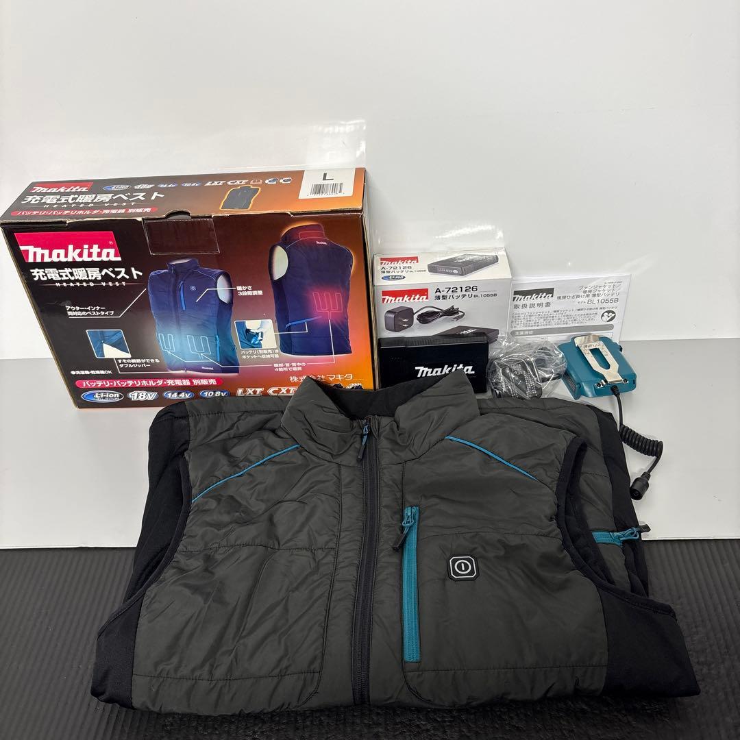 Makita 充電式暖房ベスト　CV202DZL Lサイズ バッテリー付き