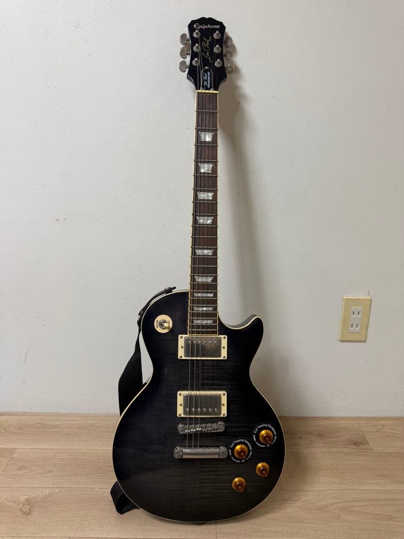 Epiphone Les Paul Standard Pro ブラック Epiphone Les Paul Prophecy Electric Guitar Aged Jet Black Metallic