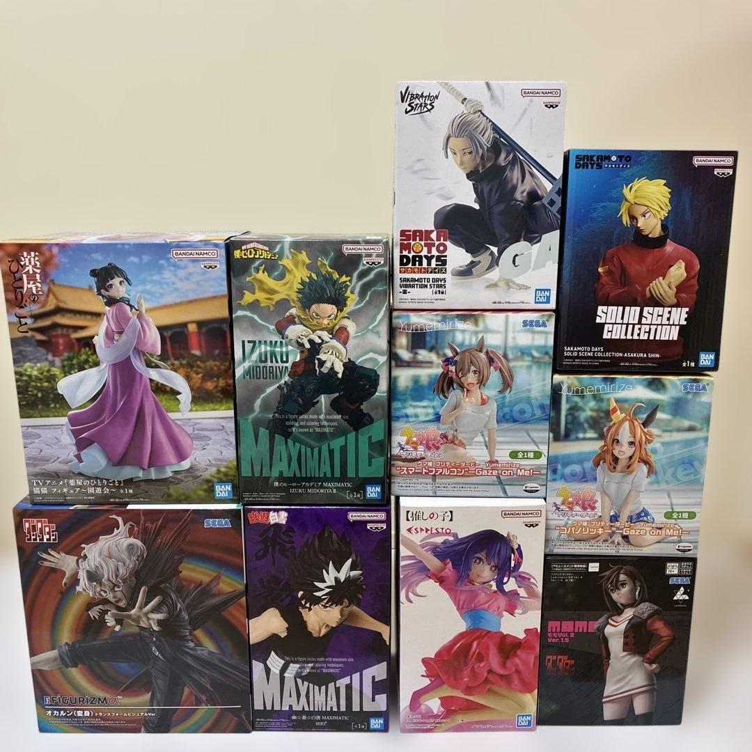 プライズフィギュア まとめ売り10点 ヒロアカ 他