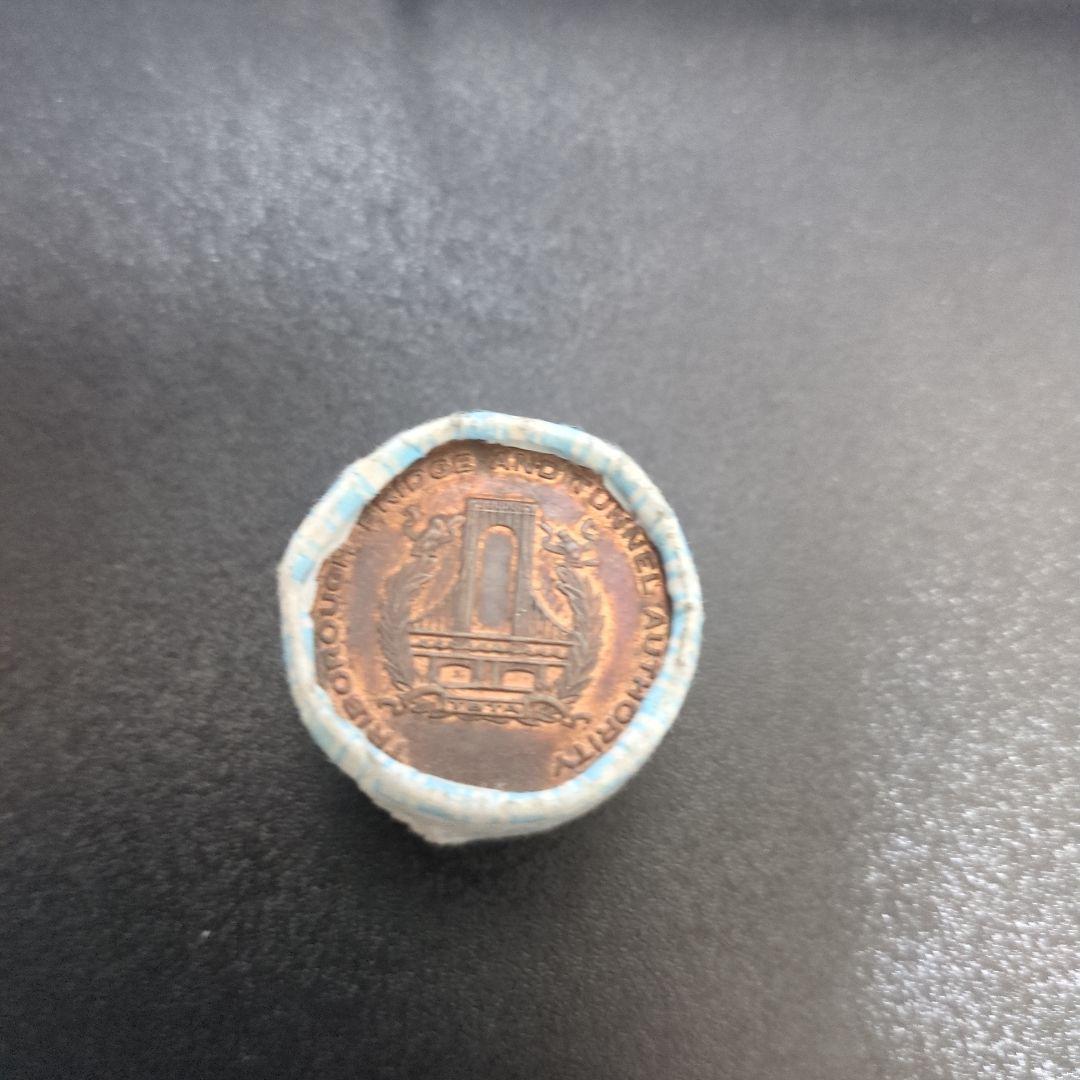 未使用の巻き 旧貨幣 トークン