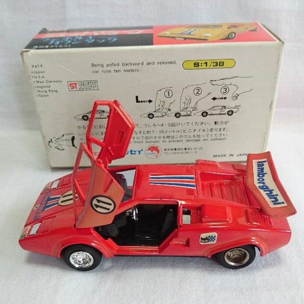 シンセイ ミニパワー ランボルギーニカウンタック - メルカリ