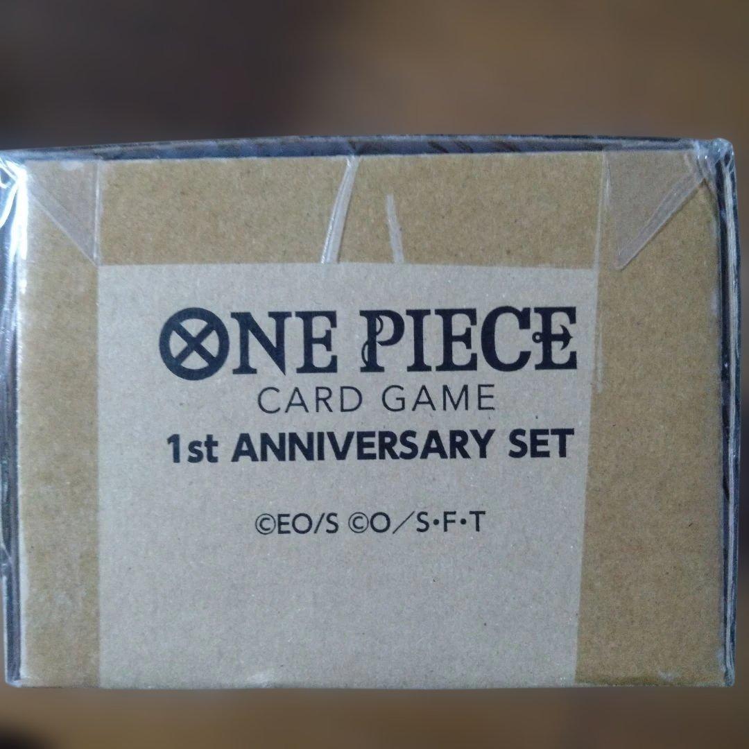 ワンピースカード　1st ANNIVERSARY SET　新品未開封 1st ANNIVERSARY SET(日本語版/ダンボール付未開封)』【サプライ】{-}