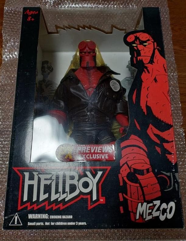 ■ヘルボーイ【18inch 大型フィギュア PREVIEWS限定版】未開封品