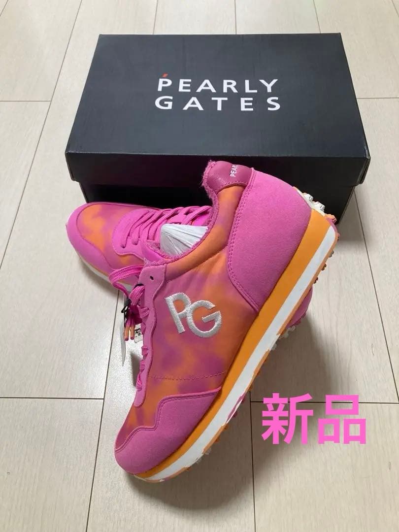 (新品)PEARLY GATES レディース ゴルフ シューズ サイズ25.0