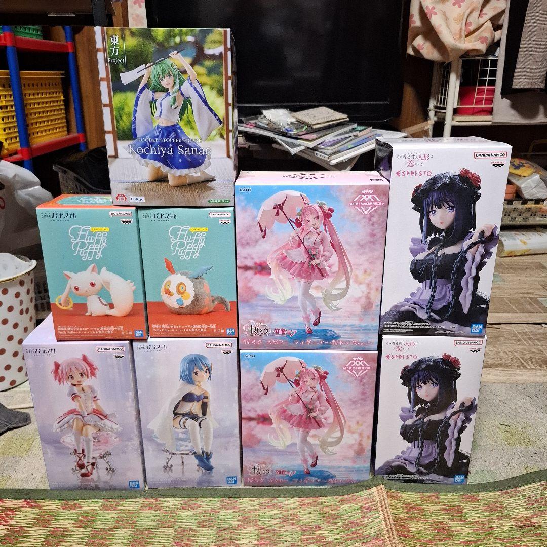 最新プライズフィギュア9点セットまとめ売り - メルカリ