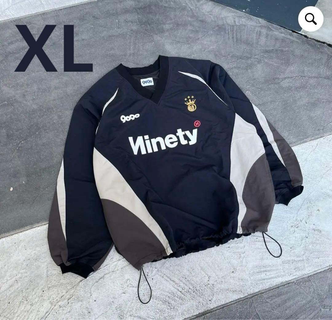 新品！即完売‼️9090 ナイロン プルオーバー ブラック XL - メルカリ