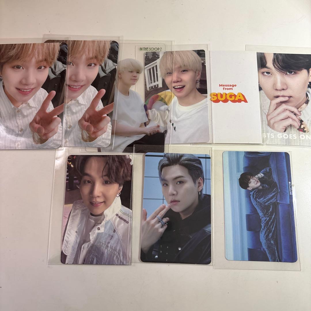 BTS suga シュガ トレカセット - メルカリ